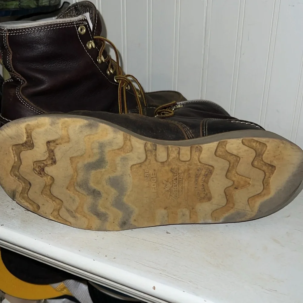 Thorogood ASTM Men's Brown Leather Boots Size 9